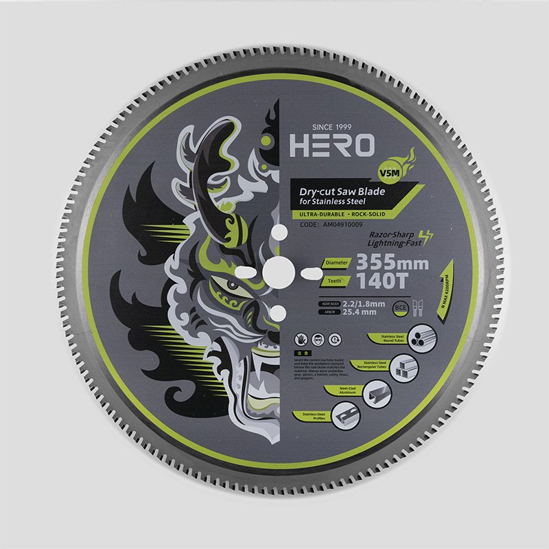 hero-wokong-v5-355mm-140t-cermet-saw-blade355mm-140t-saw-blade-koocut-manufacturer